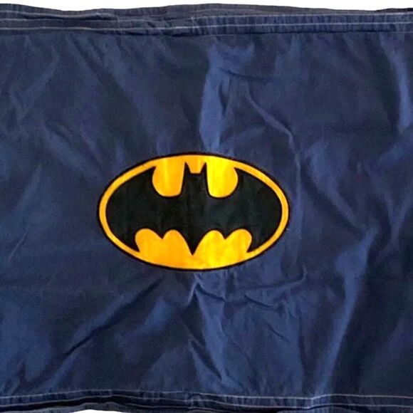 POTTERY BARN KIDS Batman DC Comics Superhero Pillow Sham 29 x 22 inches - Picture 5 of 9